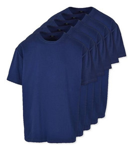 Balení 50 ks Build Your Brand BY102 - Pánské Pohodlné Oversize Tričko