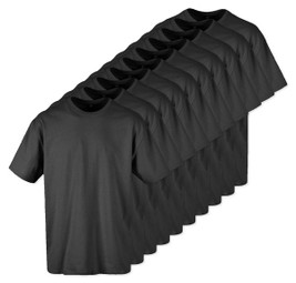 Pack of 100 Build Your Brand BY102 - Classic Comfort Oversized Cotton T-Shirt for Men