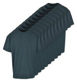 Pack of 100 Build Your Brand BY102 - Classic Comfort Oversized Cotton T-Shirt for Men