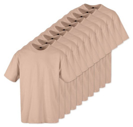 Balení 100 ks Build Your Brand BY102 - Pánské Pohodlné Oversize Tričko