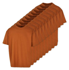 Pack of 100 Build Your Brand BY102 - Classic Comfort Oversized Cotton T-Shirt for Men