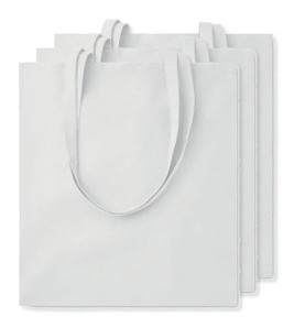 Pak van 30 GiftRetail MO9268 - COTTONEL COLOUR + Katoenen boodschappentas