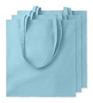Pack of 30 GiftRetail MO9268 - COTTONEL COLOUR Eco-Friendly 140gsm Cotton Shopping Tote Bag