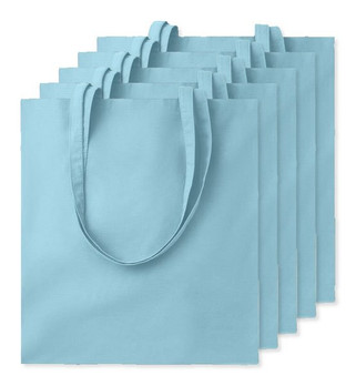 Pack mit 50 GiftRetail MO9268 - COTTONEL COLOUR + Shopping Bag Cotton 140g/m²