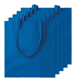 Pack of 50 GiftRetail MO9268 - COTTONEL COLOUR Eco-Friendly 140gsm Cotton Shopping Tote Bag