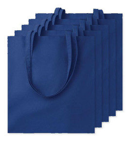 Pack of 50 GiftRetail MO9268 - COTTONEL COLOUR Eco-Friendly 140gsm Cotton Shopping Tote Bag