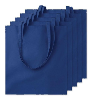 Pack of 50 GiftRetail MO9268 - COTTONEL COLOUR Eco-Friendly 140gsm Cotton Shopping Tote Bag