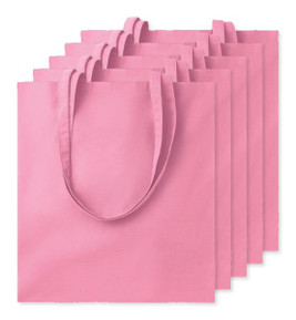 Balení 50 ks GiftRetail MO9268 - COTTONEL COLOUR + Barevná nákupní taška