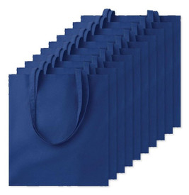 Pack of 100 GiftRetail MO9268 - COTTONEL COLOUR Eco-Friendly 140gsm Cotton Shopping Tote Bag