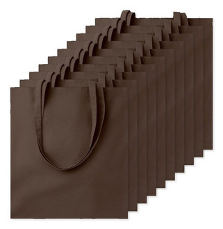 Pack de 100 GiftRetail MO9268 - COTTONEL COLOUR + Sac shopping coton 140gr/m²