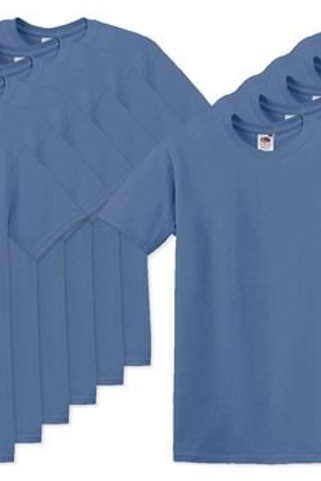 Paketti 12 kpl Fruit of the Loom SC220 - Mukava ja Monipuolinen T-Paita