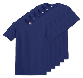 Pack of 60 Fruit of the Loom SC220 - Comfort Fit Fruit of the Loom Round Neck Tee