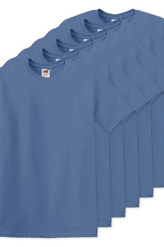 Pack of 60 Fruit of the Loom SC220 - Comfort Fit Fruit of the Loom Round Neck Tee