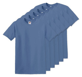 Pack of 60 Fruit of the Loom SC220 - Comfort Fit Fruit of the Loom Round Neck Tee
