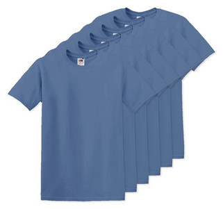 Pack de 60 Fruit of the Loom SC220 - T-Shirt Col Rond Homme