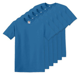 Pack of 60 Fruit of the Loom SC220 - Comfort Fit Fruit of the Loom Round Neck Tee