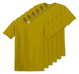 Pack of 60 Fruit of the Loom SC220 - Comfort Fit Fruit of the Loom Round Neck Tee