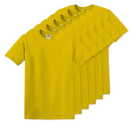 Pack of 60 Fruit of the Loom SC220 - Comfort Fit Fruit of the Loom Round Neck Tee