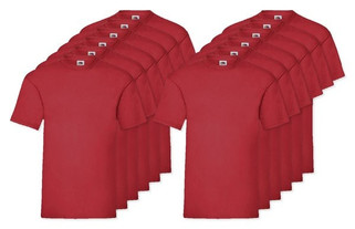 Pack of 12 Fruit of the Loom SC230 - Valueweight T (61-036-0)