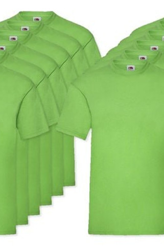 Förpackning med 12 Fruit of the Loom SC230 - Kortärmad T-shirt herr