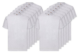 Pack of 12 Fruit of the Loom SC230 - Valueweight T (61-036-0)