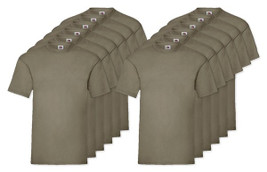 Pack of 12 Fruit of the Loom SC230 - Valueweight T (61-036-0)