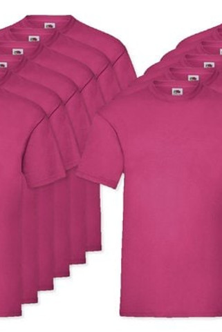 Förpackning med 12 Fruit of the Loom SC230 - Kortärmad T-shirt herr