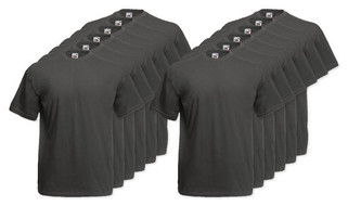 Pack of 12 Fruit of the Loom SC230 - Valueweight T (61-036-0)