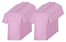 Pack mit 12 Fruit of the Loom SC230 - T-Shirt Herren Kurzarm