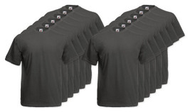 Pack of 12 Fruit of the Loom SC230 - Valueweight T (61-036-0)