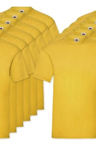 Pack of 12 Fruit of the Loom SC230 - Valueweight T (61-036-0)