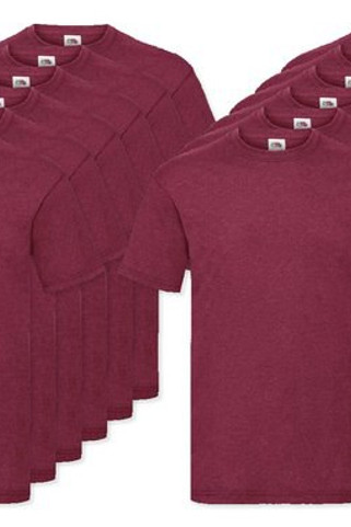 Pack of 12 Fruit of the Loom SC230 - Valueweight T (61-036-0)