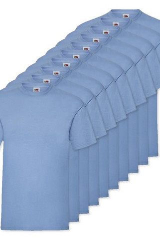 Pack mit 36 Fruit of the Loom SC230 - T-Shirt Herren Kurzarm