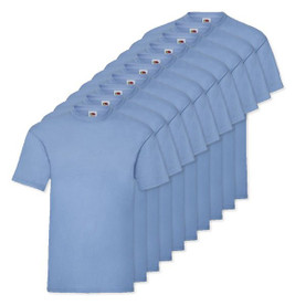 Pack mit 36 Fruit of the Loom SC230 - T-Shirt Herren Kurzarm