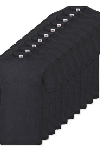 Pack of 36 Fruit of the Loom SC230 - Valueweight T (61-036-0)