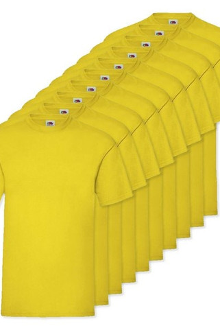 Pack of 36 Fruit of the Loom SC230 - Valueweight T (61-036-0)