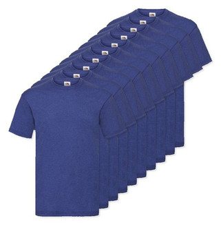 Pack mit 36 Fruit of the Loom SC230 - T-Shirt Herren Kurzarm