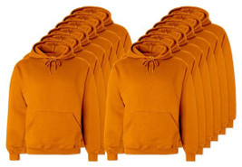 Pack of 12 Fruit of the Loom SC270 - Hooded Sweat (62-208-0)