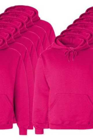 Pak van 12 Fruit of the Loom SC270 - Hoodie Sweatshirt (62-208-0)