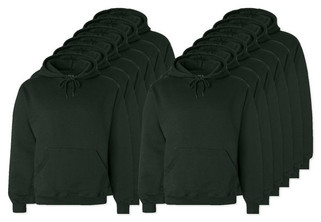 Pack of 12 Fruit of the Loom SC270 - Hooded Sweat (62-208-0)