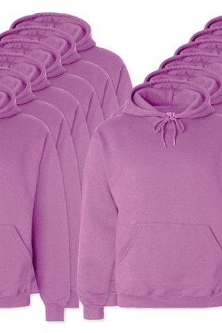 Pack of 12 Fruit of the Loom SC270 - Hooded Sweat (62-208-0)