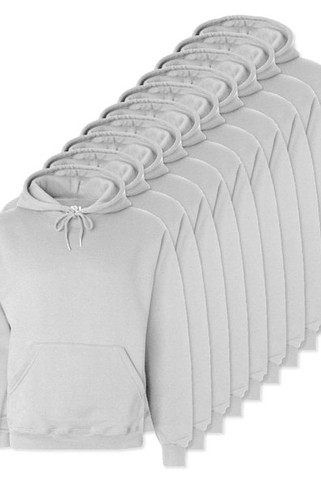 Pack de 24 Fruit of the Loom SC270 - Sweat Shirt Capuche Homme Coton