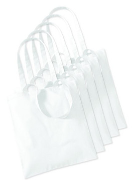 Pack of 50 Label Serie LS42L - Cotton Large Handles Basic Shopper