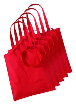 Balení 50 ks Label Serie LS42L - Velká nákupní taška ze 100% bavlny