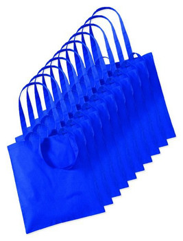Pack of 100 Label Serie LS42L - Cotton Large Handles Basic Shopper