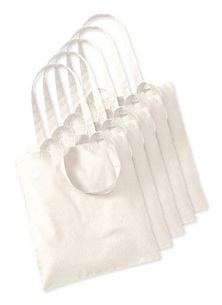 Paketti 50 kpl NewGen LS42OE - Pitkät kahvat cotton bag