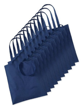 Pack of 100 NewGen LS42OE - Long handles cotton bag