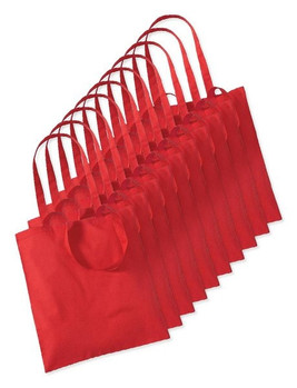 Pack of 100 NewGen LS42OE - Long handles cotton bag