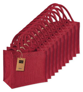 Pak van 25 Westford mill WM412 - Jute Mini Geschenkverpakking