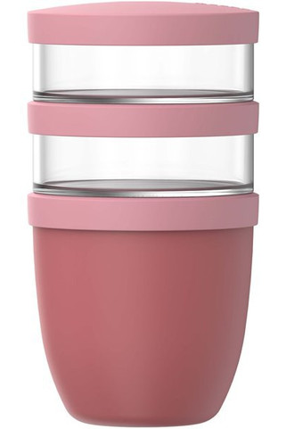 Mepal 113143 - Pot repas Mepal Ellipse isotherme 3 pièces de 500 ml + 2 x 200 ml